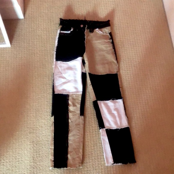 patchwork jeans - Picture 2 of 3